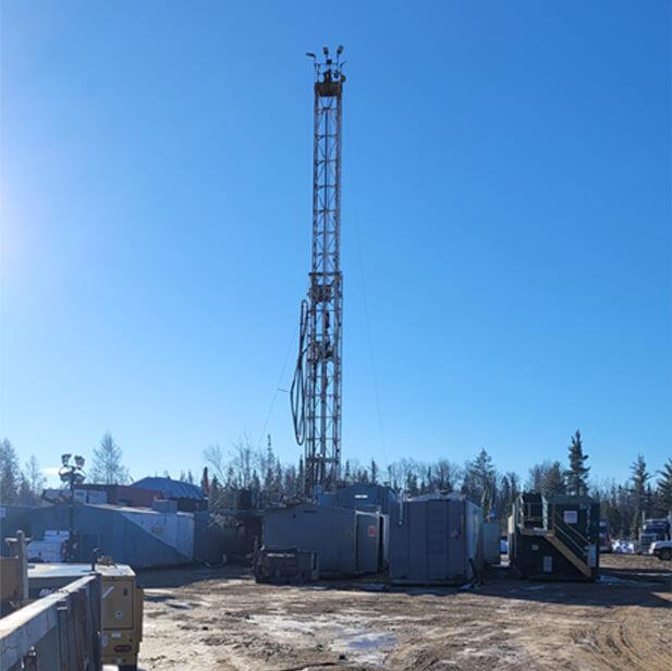 a hydrogen drilling rig